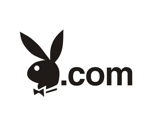 Majica z logotipom - PLAYBOY.COM